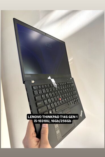 Ноутбуки: Ноутбук, Lenovo, 16 ГБ ОЗУ, Intel Core i5, 14 ", Б/у, Для несложных задач, память NVMe SSD