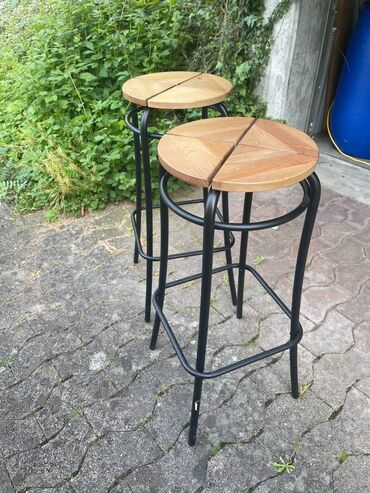 forma ideale trpezarijske stolice i stolovi: Barske stolice br.23, uvoz Svajcarska Visina 75 cm Prodaje se set od