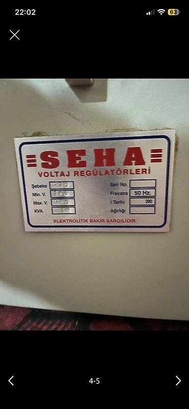 12 volt 220: SEHA markalı avtomatik gərginlik tənzimləyicisi (voltaj regulatoru) — 2
