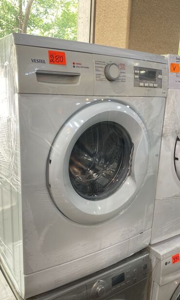ruçnoy paltaryuyan: Paltaryuyan maşın Vestel, 5 kq, İşlənmiş, Avtomat, Qurutma var