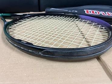 Rekviziti za vežbanje: Wilson teniski reket – High Beam Series, Graphite - Materijal rama — 6