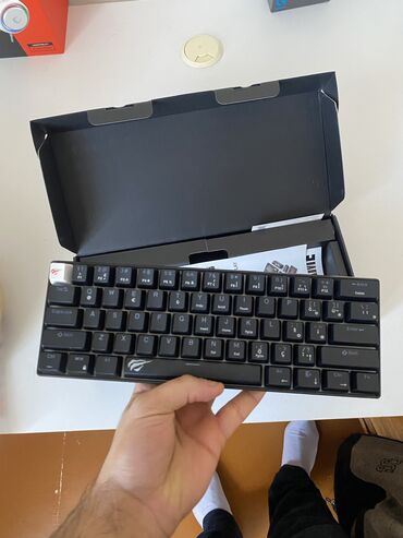 компьютер на запчасти: Məhsul: Havit Mexaniki Oyun Klaviaturası Model: KB856L (RGB) –