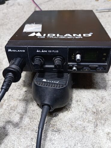 купить модулятор в машину: Рация Midland ALAN 100 Plus (CB Transceiver) - Диапазон: CB 27 МГц -