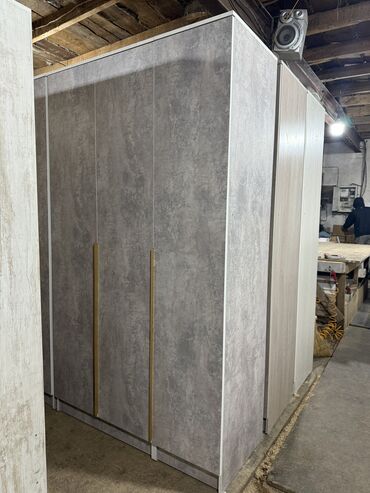 Шифоньеры: Шифоньер, Новый, Прямой, цвет - Белый, ЛДСП — 17