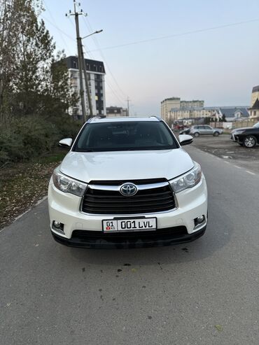 Toyota: Toyota Highlander: 2015 г., 2.7 л, Автомат, Гибрид, Внедорожник