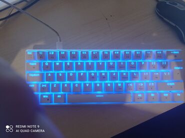 Klaviaturalar: GƏNCƏDƏ RGB oyun klavye t60 ve g102 logitech mausu muxtəlif reng ve — 9