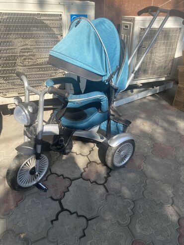инволидные коляски: Балдар арабасы, түсү - Көгүлтүр, Колдонулган