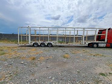 Транспорт: Автовоз-прицеп двухъярусный - Тип: полуприцеп-автовоз, двухуровневая — 10