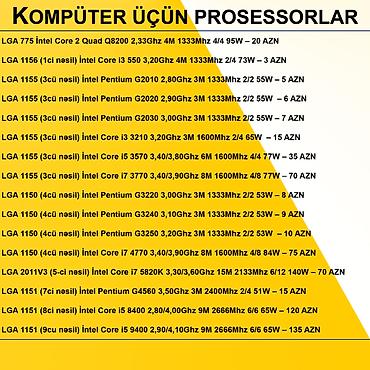 processor komputer: Kompüter üçün Prosessorlar ⭐LGA 775 İntel Core 2 Quad Q8200 2,33Ghz 4M — 2