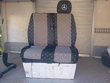 сидени на спринтер: Переднее сиденье, Ткань, текстиль, Mercedes-Benz Б/у, Оригинал, Германия — 1
