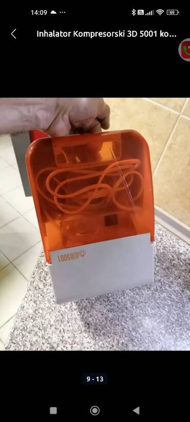 Inhalatori, nebulizatori: Inhalator kompresorski 3D 5001 kompletan 

Mirjevo — 4