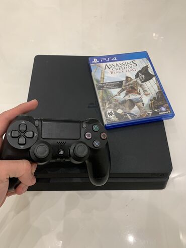 assassin s cred 3: PlayStation 4slim Состояние идеальное,не шумит не греется,не