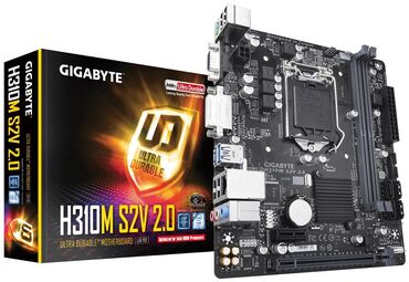 16gb ddr4: Материнская плата, Б/у, Gigabyte, LGA1151 v2, Для ПК