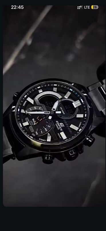 спортивный часы: Мужские часы Casio Edifice (серия с Bluetooth) - Корпус и браслет из lalafo.kg да спортивный часы: Мужские часы Casio Edifice (серия с Bluetooth) - Корпус и браслет из