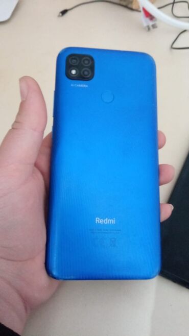 xiaomi redmi 9c irsad: Xiaomi Redmi 9C, 128 GB, rəng - Göy, 
 Barmaq izi