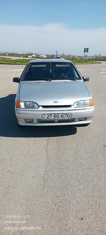 lada 2115: LADA 2115 Samara, gümüş rəngli sedan YALNIZ VASAPLA ELAQE SAĞLAYA — 1