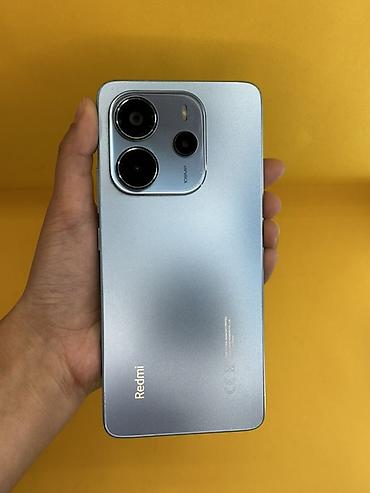 Redmi: Redmi, Redmi Note 14, Б/у, 256 ГБ, цвет - Голубой, В рассрочку, 2 SIM — 2