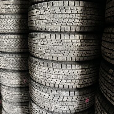 погрузчик 1 8: Шины 225 / 65 / R 17, Зима, Б/у, Комплект, Легковые, Япония, Dunlop