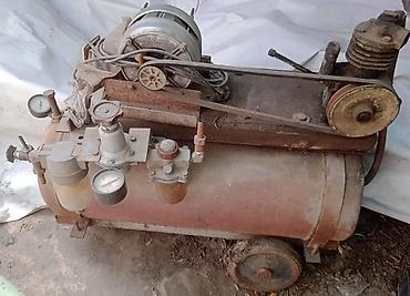 Компрессоры: Самодельный компрессор из газового баллона 50 литров. сейчас стоит — 1