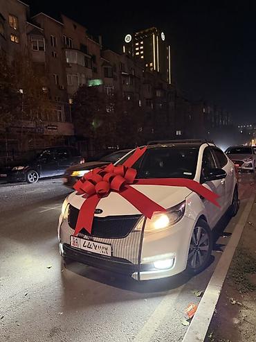 Декоративные ленты и банты: Большой декоративный бант для автомобиля - Яркий красный цвет — 16