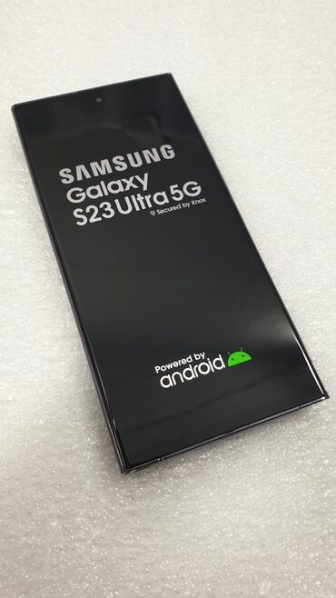 iphone копия: Samsung Galaxy S23 Ultra, Б/у, 1 ТБ, цвет - Черный, 2 SIM