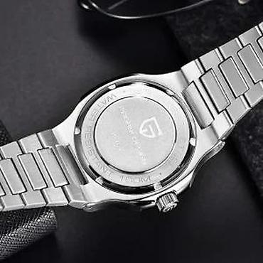 Ručni satovi: PAGANI DESIGN PD-1728 - Bela - Patek Philippe Nautilus Potpuno nov — 9