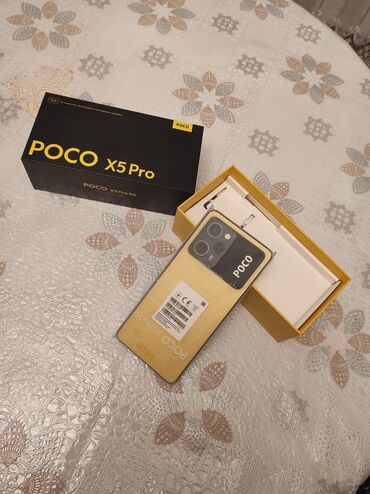 Redmi Poco X5 Pro. 5G. Təzədir. Yaddaş 256, Ram 8. Çatdırılma 28 may
