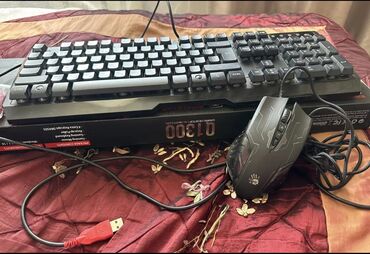 оперативная память ddr sdram: Клавиатура, Bloody, Мембранная, Проводное подключение, Размер: 100%