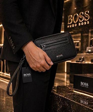 louis vuitton torbe srbija: Muška kožna ručna torbica – elegantni modeli Calvin Klein i Hugo Boss — 2