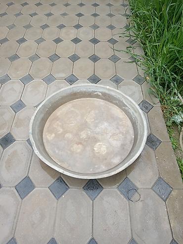 qumu: Böyük ölçülü alüminium təndir leğəni/şəni. - Material: qalın — 4