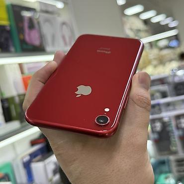 Apple iPhone: IPhone Xr, Б/у, 64 ГБ, Красный, Чехол, 81 % — 2