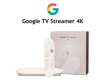 ismayilli tv: Yeni Smart TV boks Google TV 4 GB / 32 GB, Google TV