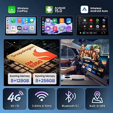 android auto: Carlinkit Tbox Ultra Aİ Box 🚀 Əsas Xüsusiyyətlər 🔹 Yüksək — 5