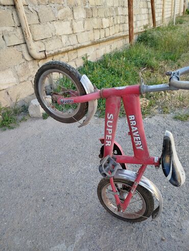 Uşaq velosipedləri: İşlənmiş İki təkərli Uşaq velosipedi 12", sürətlərin sayı: 1, Ünvandan götürmə