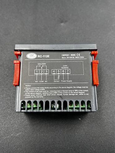 Soyutma və qızdırma sistemləri: Termoregluator RC-112E Bu yüksək keyfiyyətli elektrik avadanlığı, 10A — 4