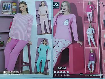 yeni geyim: 100 % pambıq kostyumlar S-2XL 14-18 azn L-4XL 17-22 azn Türkiyə — 6