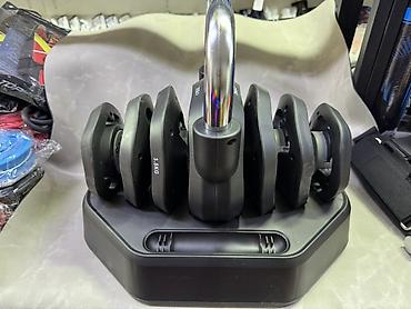 Гири: Регулируемая гиря-трансформер с базой - Компактная система «всё в — 4