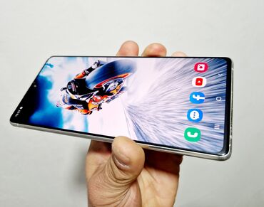 Samsung: Samsung Galaxy S10 Plus, Б/у, 256 ГБ, цвет - Бежевый, 2 SIM