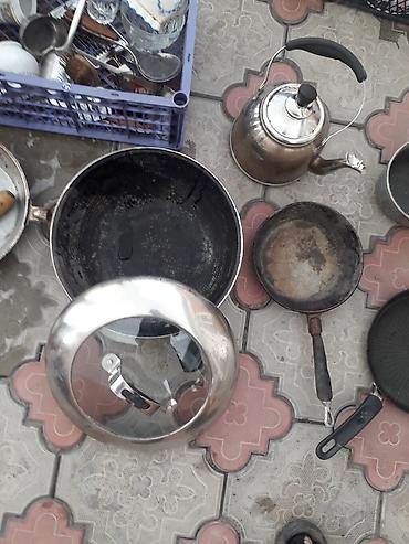 Другие товары для кухни: Посуда домашняя б/у . казан сковородка пиялка тарелка вилка-ложка и — 8