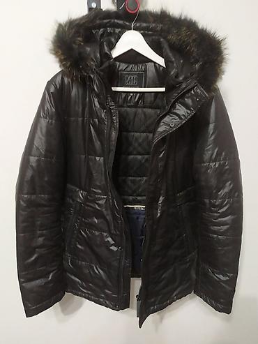 куртка зимная: Мужская куртка, M, 47 Brand, Б/у, цвет - Черный, Самовывоз — 2