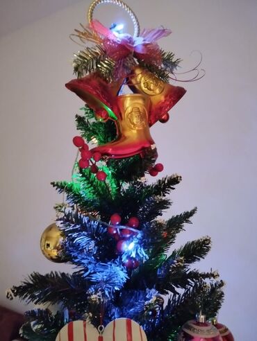 Yeni il ağacları: Yolka, təzə, hündürlük 130 sm. Sumqayit — 4