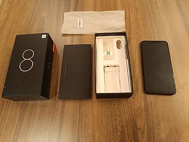 mi kamera: Xiaomi Mi 8, 128 GB, rəng - Qara, 
 İki sim kartlı — 4
