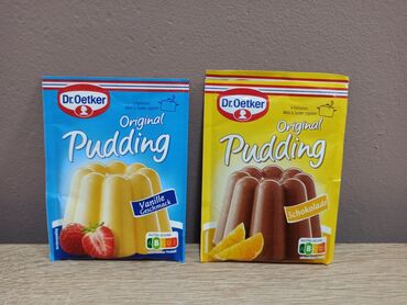 topilica za cokoladu: Dr Oetker puding cokolada i vanila