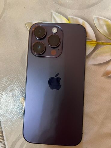 Apple iPhone: IPhone 14 Pro, 128 GB, Deep Purple, Face ID