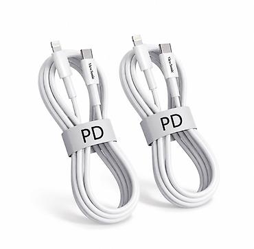 viewsonic: Кабель ViewSonic USB‑C — Lightning (PD), белый. Подходит для зарядки — 2