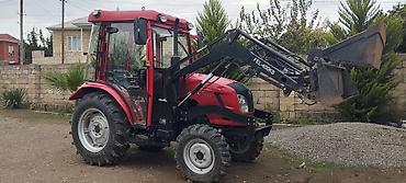 Kommersiya nəqliyyat vasitələri: Belarus (Bielarus) DF 404 qabaq yükləyici ilə traktor - Rəng — 8