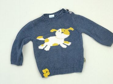 szydełkowy sweterek: Sweter, Coccodrillo, 9-12 m, stan - Dobry