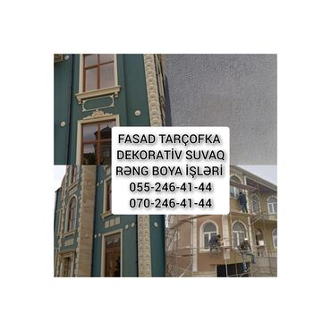 Fasad işləri: Fasad islerinin gorulmesi rayonlar daxi̇l xi̇dmet gosderi̇li̇r — 27