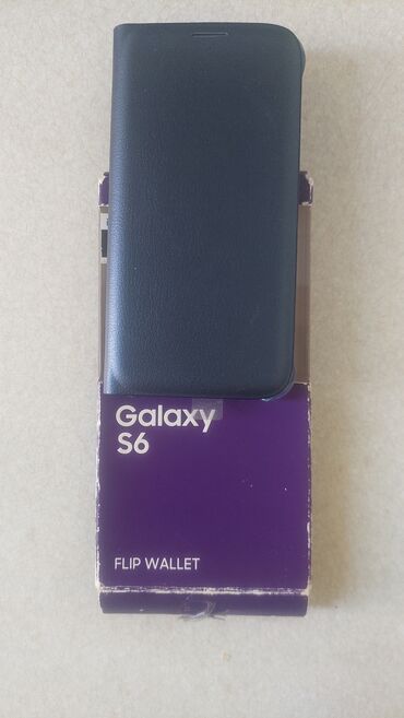 чехол iphone se: Galaxy S6 чехол (книжка) активный экран. Темно-синий цвет. Оригинал