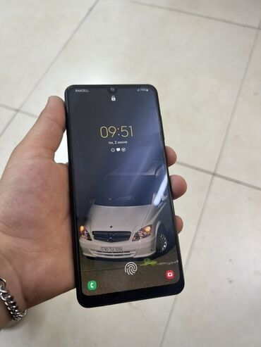 samsung j120: Samsung Galaxy A31, 64 GB, rəng - Qara, Barmaq izi